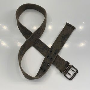 🛍 2/$20 🦅 Vintage American Eagle Camo Belt, Small